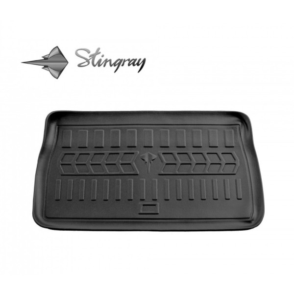 Gummi 3D bagagerumsmatta DODGE Grand Caravan V RT 2008-2020 (7-ių sėdimų platser) / 6061021 / högre kanter