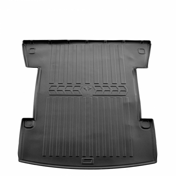 Gummi 3D bagagerumsmatta VOLKSWAGEN Caddy III 2K 2003-2020 (5 of 7 seats/long base) / 6024521 / högre kanter