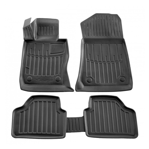 3D gummimattor BMW X1 E84 2009-2015, 5 pc. / svart / 5027175 / högre kanter