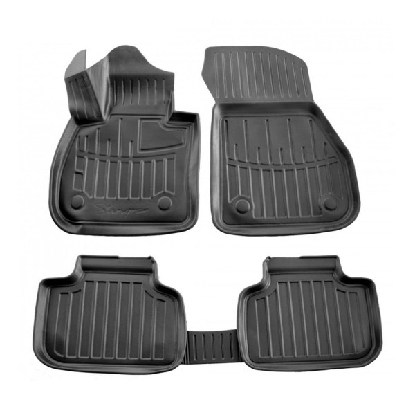 3D gummimattor BMW X1 F48 2015-2022, 5 pc. / svart / 5027185 / högre kanter