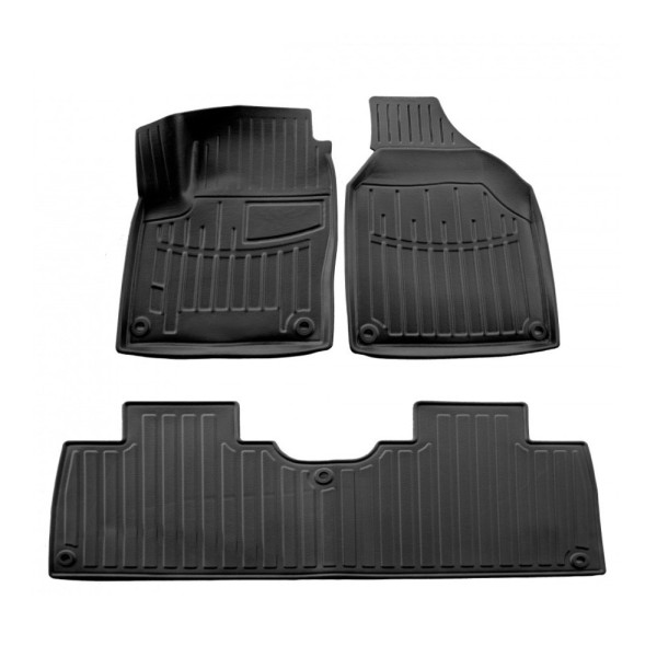 3D gummimattor FORD Galaxy 1995-2006, 3 pc. / svart / 5024373 / högre kanter