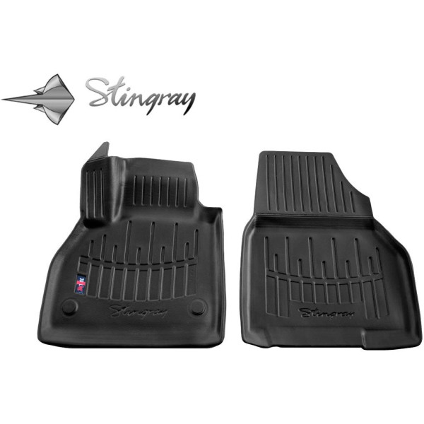 3D gummimattor RENAULT Kangoo II 2008-2020, 2 st / svart / 5018112 / högre kanter