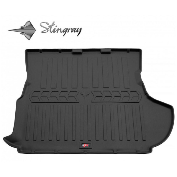 Gummi 3D bagagerumsmatta MITSUBISHI Outlander XL 2006-2012 (with SUB) / 6013031 / högre kanter