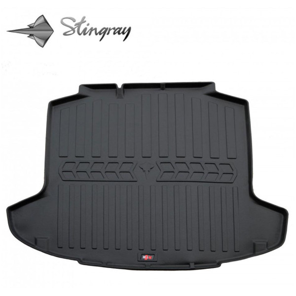 Gummi 3D bagagerumsmatta SKODA Rapid 2012-2019 (liftback) / 6020111 / högre kanter