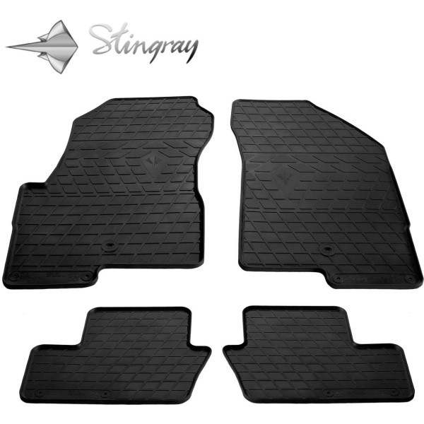 Gummimattor JEEP Compass 2006-2016, 4 st / 1046044