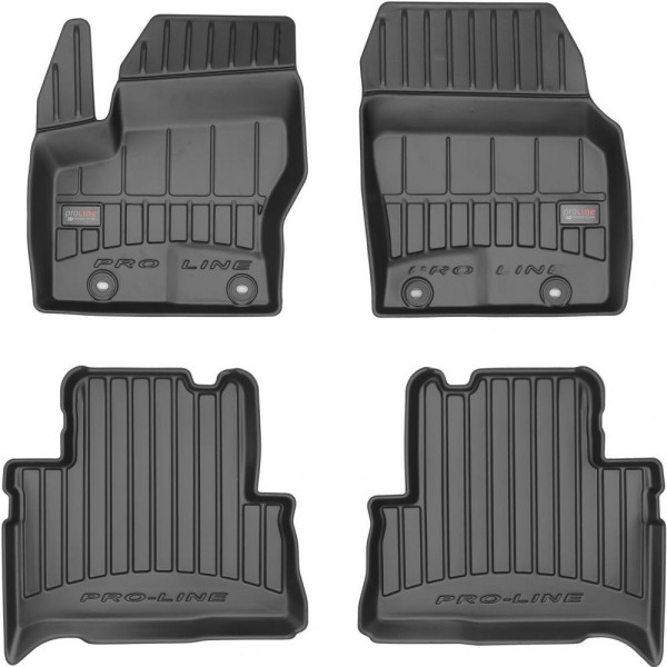 Gummimattor Proline Ford C-Max II 2011-2019 (distance between car mat clips 25,5 cm)