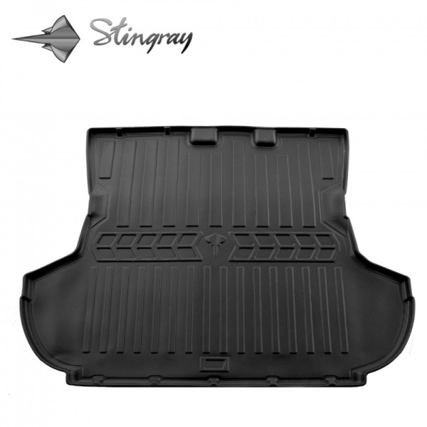 Gummi 3D bagagerumsmatta MITSUBISHI Outlander XL 2006-2012 (without SUB) / 6013081 / högre kanter