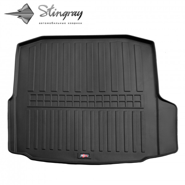 Gummi 3D bagagerumsmatta SKODA Octavia III A7 2013-2020, (liftback without sub) / 6020051 / högre kanter