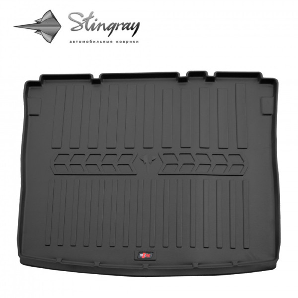 Gummi 3D bagagerumsmatta VOLKSWAGEN Caddy III 2K 2003-2020 (short base, 4 doors LIFE) / 6024161 / högre kanter